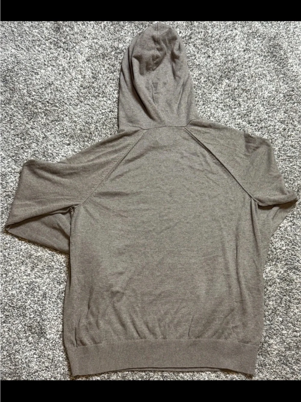 Old Navy Brown Knit Hooded Pullover